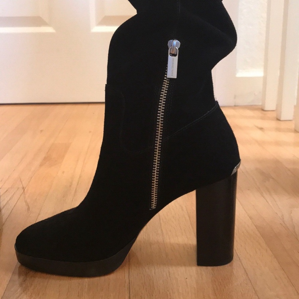 Black Michael Kors Boots